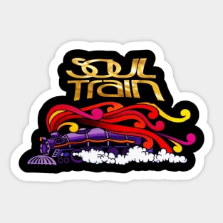 Soul Train retro Sticker